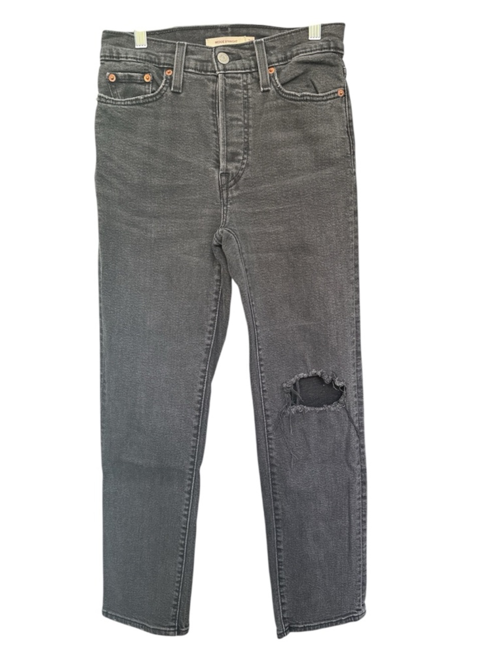Levi's Wedgie Straight Jeans in Faded Black